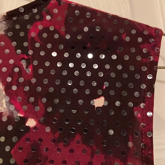 Laura Ashley Sleeveless Tank Embellished- Ladies Size Large - Picture 4 of 4